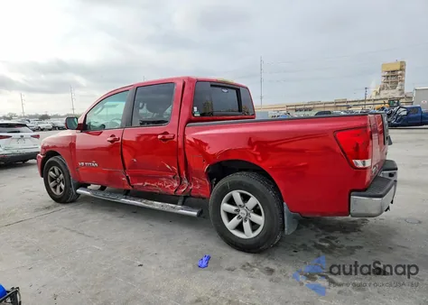2008 Nissan Titan Xe Ffv z USA, uszkodzony, nr VIN 1N6BA07D98N347725